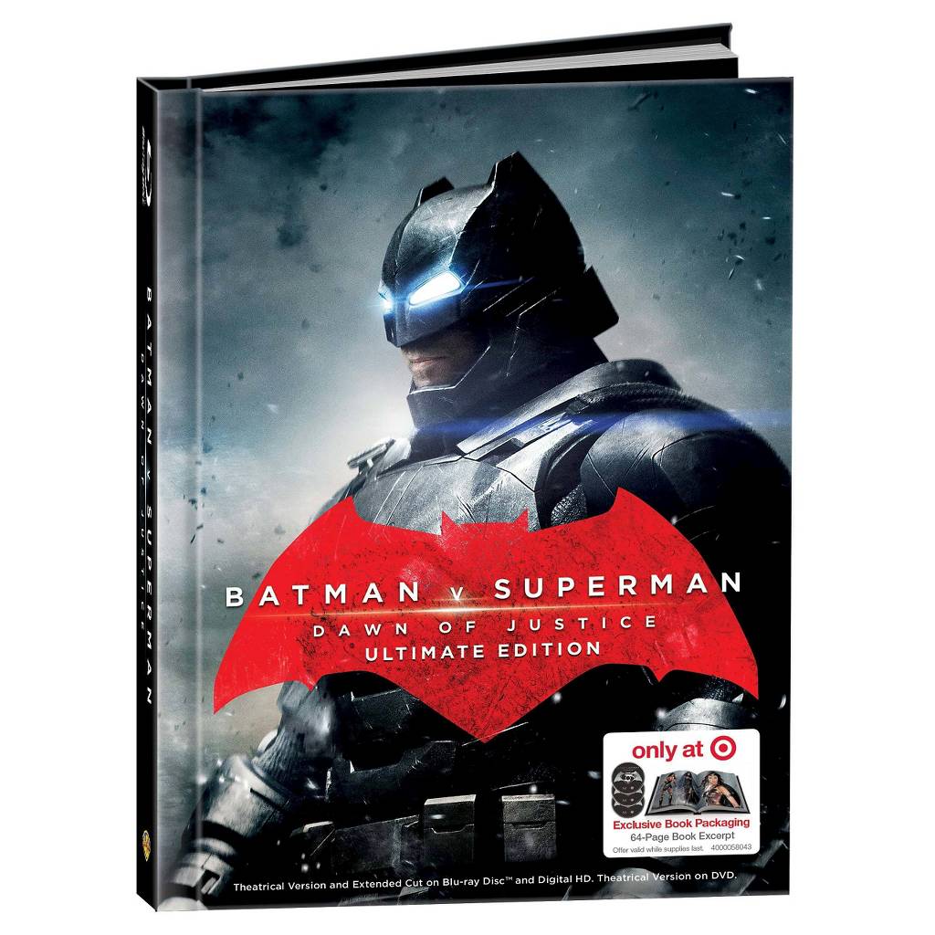 SupermanHomepge's tweet photo. June 1, 2016: HMV and Target Exclusive "Batman v Superman" Limited Editions https://t.co/ejcpPXUkDq https://t.co/GT6fT9nCrL