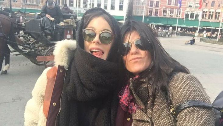 asantagati's tweet photo. Mi nota a la mamá de @TiniStoessel en @DisneyBabbleLA Gracias  @marianaluciamuz por la onda! https://t.co/21C2fvshje https://t.co/Kob811TYvi