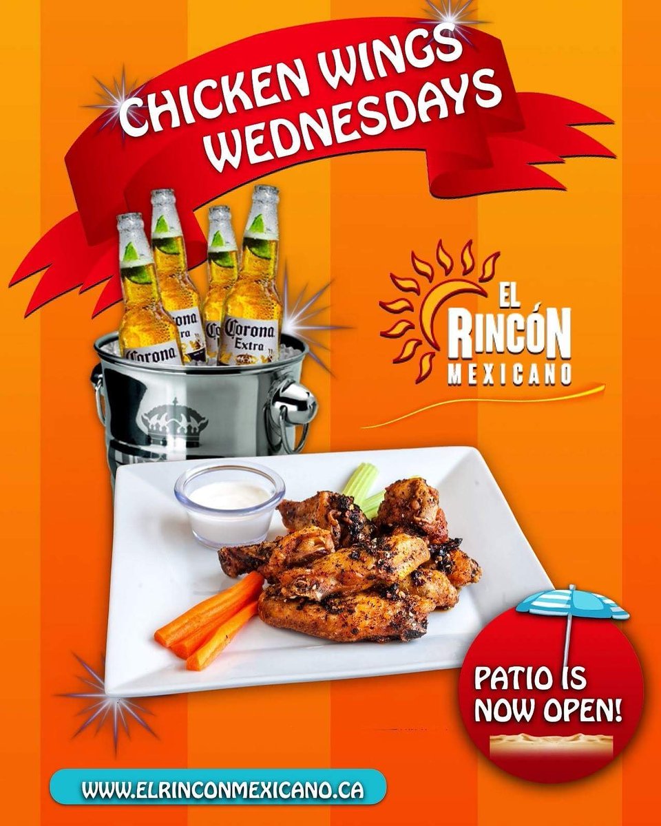 elrinconmex's tweet photo. #coronabucket #hotwingswednesdays #patio #hotdays #torontoeats #toronto #stclairwest https://t.co/KjjIE0uCJR