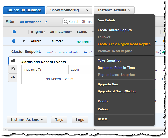 jeffbarr's tweet photo. New - Cross-Region Read Replicas for Amazon Aurora - https://t.co/iD2nsw7JGL #AWS #MySQL https://t.co/Nt9PXWEx9b