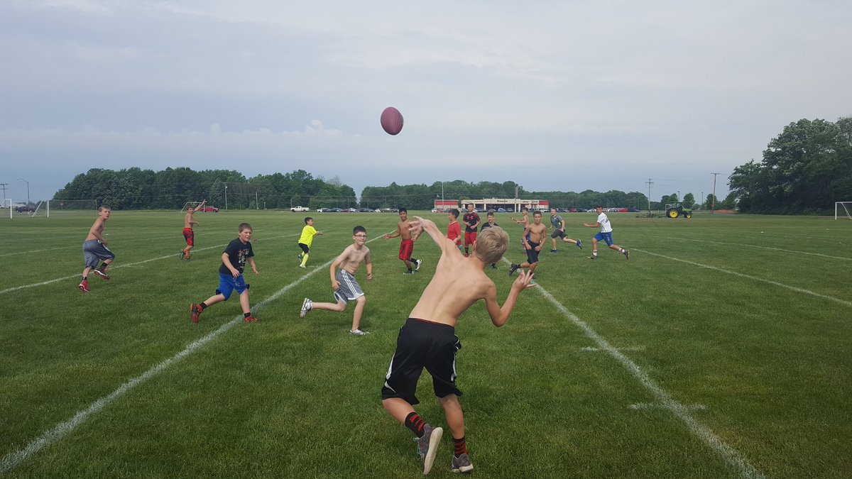 NWCoachT's tweet image. Another great day @NWHS_Football Youth Camp...#RespectThePast #RepresentTheFuture #BlackCrunch