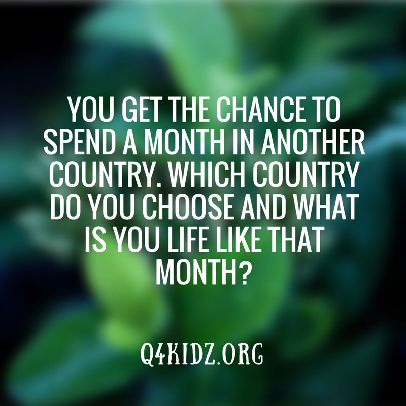 What do your kids know about other countries? Use this conversation-starter to find out.