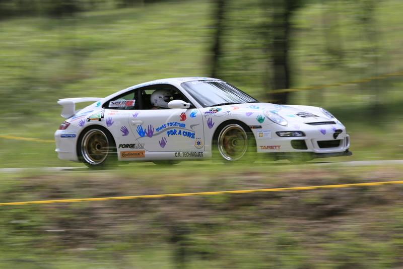 ForgelineWheels's tweet photo. #HandsTogetherForACure #Porsche #GT3 on #Forgeline #GA3R wheels speeding Connor & other ill kids up Knox Mountain! https://t.co/6z4wIEuGAZ