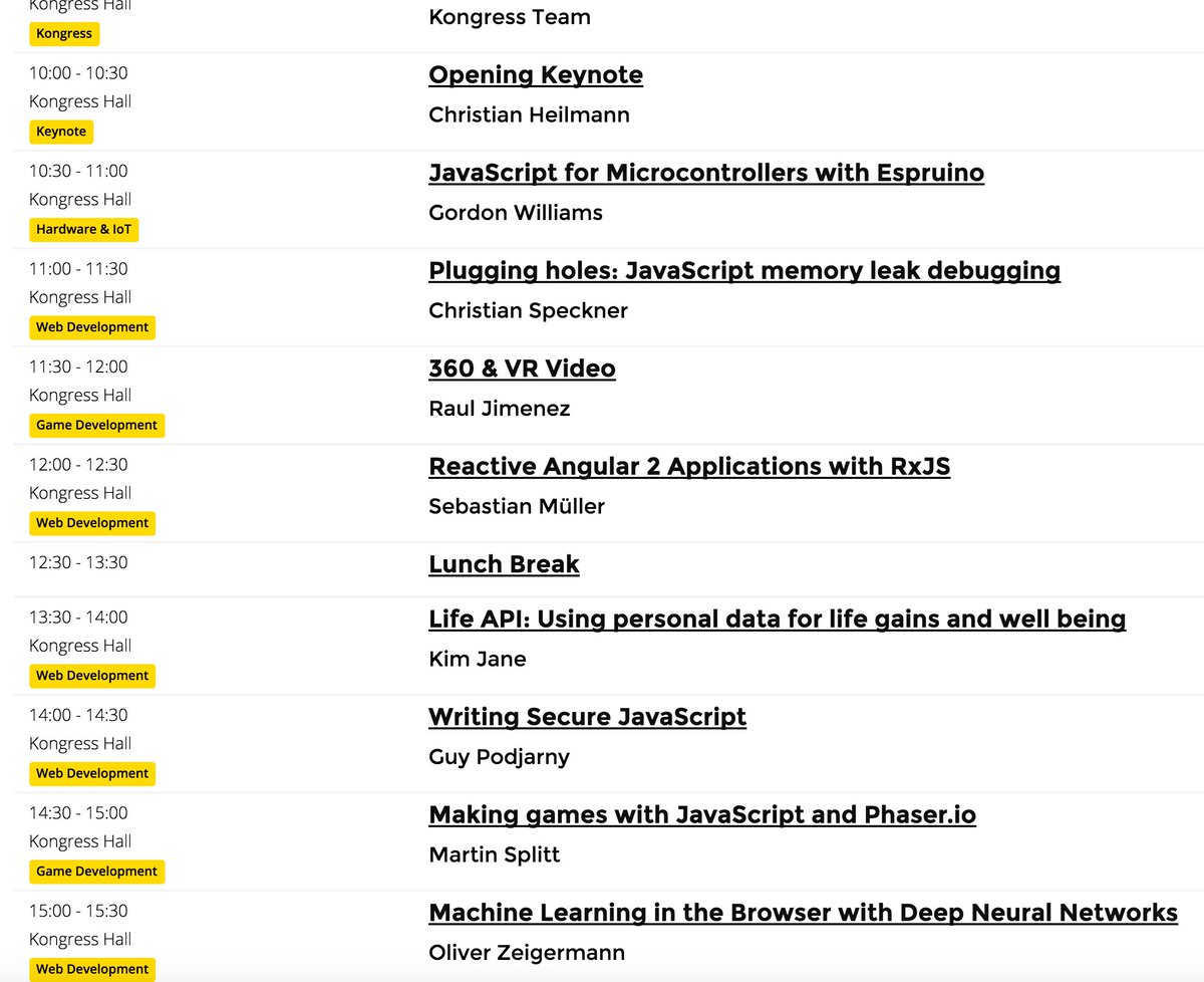 jscentral's tweet image. @JSKongress 2016 JavaScript Conference Munich –  program schedule is online now. js-kongress.de/schedule/