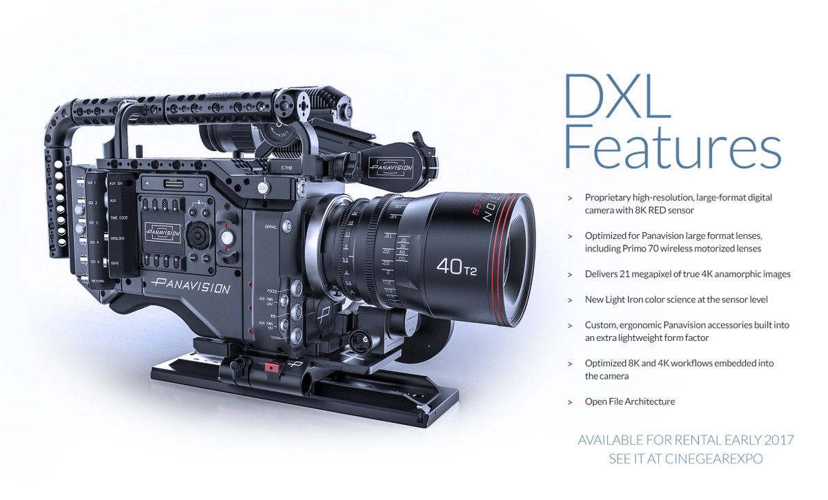 INTRODUCING THE 8K DXL CAMERA BY PANAVISION. Stop by our booth at <a href="/CineGearExpo/">Cine Gear Expo</a> Stage 16. pvlink.net/1TXNPQ2