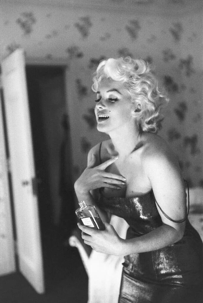 Here is the Marilyn Monroe Chanel No. 5 Ad, Happy Birthday Marilyn Monroe!