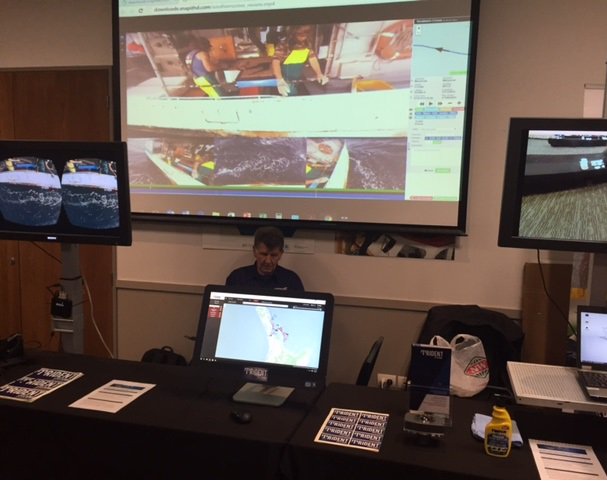 Perfect opportunity to learn about #FishEye technology today at NZ Federation of Commercial Fishermen conference