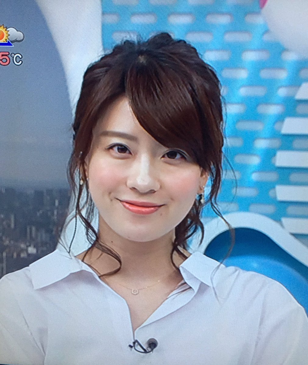 ももも Auf Twitter 郡司恭子 郡司アナ 白シャツポニーテールぐんちゃん