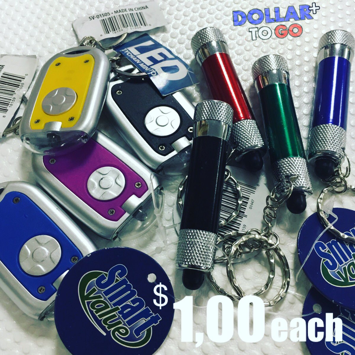 DOLLARTOGOPLUS's tweet image. #LedKeyChain #Flashligth $1,00 each at #Dollartogo #Valrico #Brandon