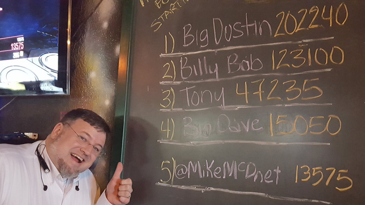 MiKeMcDnet's tweet image. #HighScore #5thPlace @DOOM @TenthLevelTaven #Challenge @BellsBrewery #BellsChallenge #OatsMobile @SoFloSec @Meetup