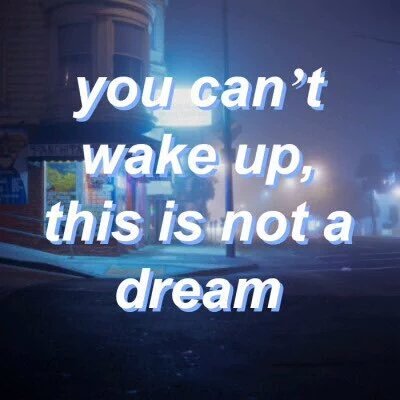 It was all a dream. May all your dreams come true. It was all a dream. It was all a dream. Make your dream come true day.