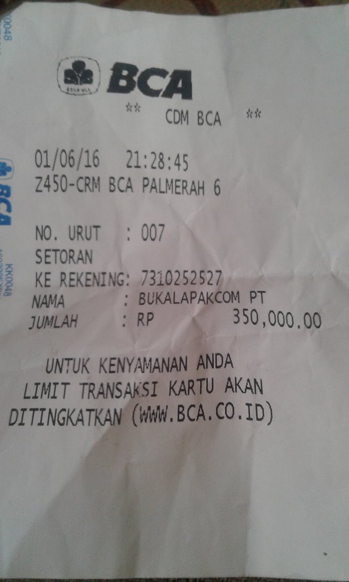 GoestyRieran's tweet photo. @Billy_Care  itu bukti transferan saya yg semalem tapi blm masuk kebuka lapak https://t.co/b3hRM450lO