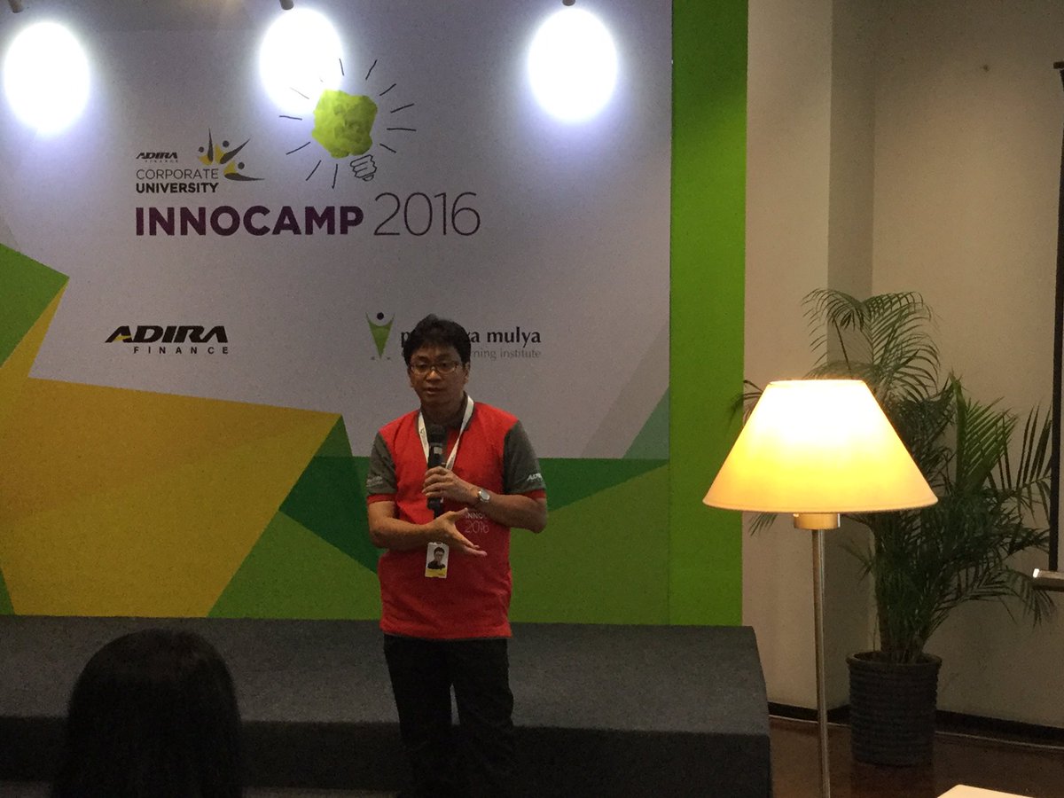 eliprasmul's tweet photo. Sharing panel diskusi dengan direktur IT dan Risk Adira Finance #innocamp2016 #punyaide #empoweringindonesia https://t.co/den7qGjDjG