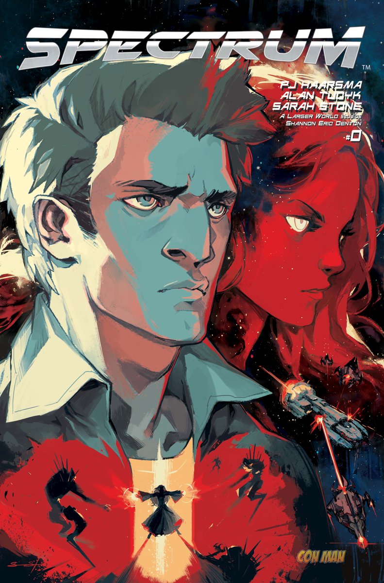 ShannonDenton's tweet photo. Nice review of our @ConManSeries #SpectrumComic on @pixelatedGeek! https://t.co/LePAREi3zF https://t.co/SmDLSgZN4i