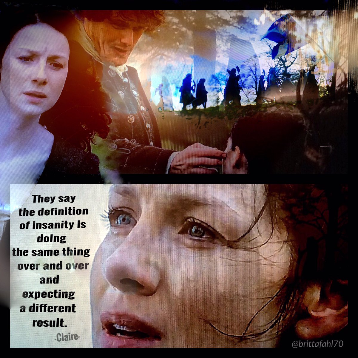 brittafahl70's tweet photo. '⚔🛡You want to fight 
for PrinceCharles?'👑
#TBTClaire 
@DutchSassenach @ninaHanssens @SanneBorsti 
#OLRT7 #Outlander https://t.co/ZBOg0Q0m40