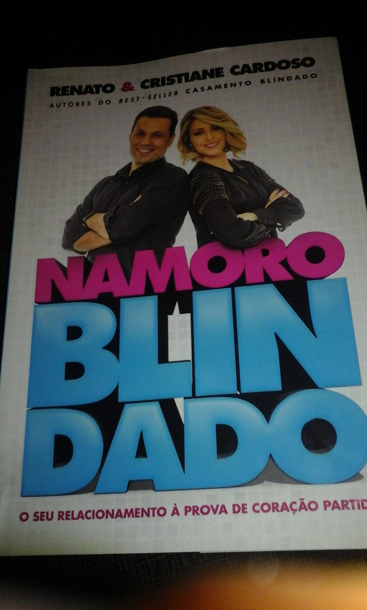 Minha nova leitura #nomoroblindado <a href="/criscardoso/">Cris</a> <a href="/brcardoso/">Renato Cardoso</a>