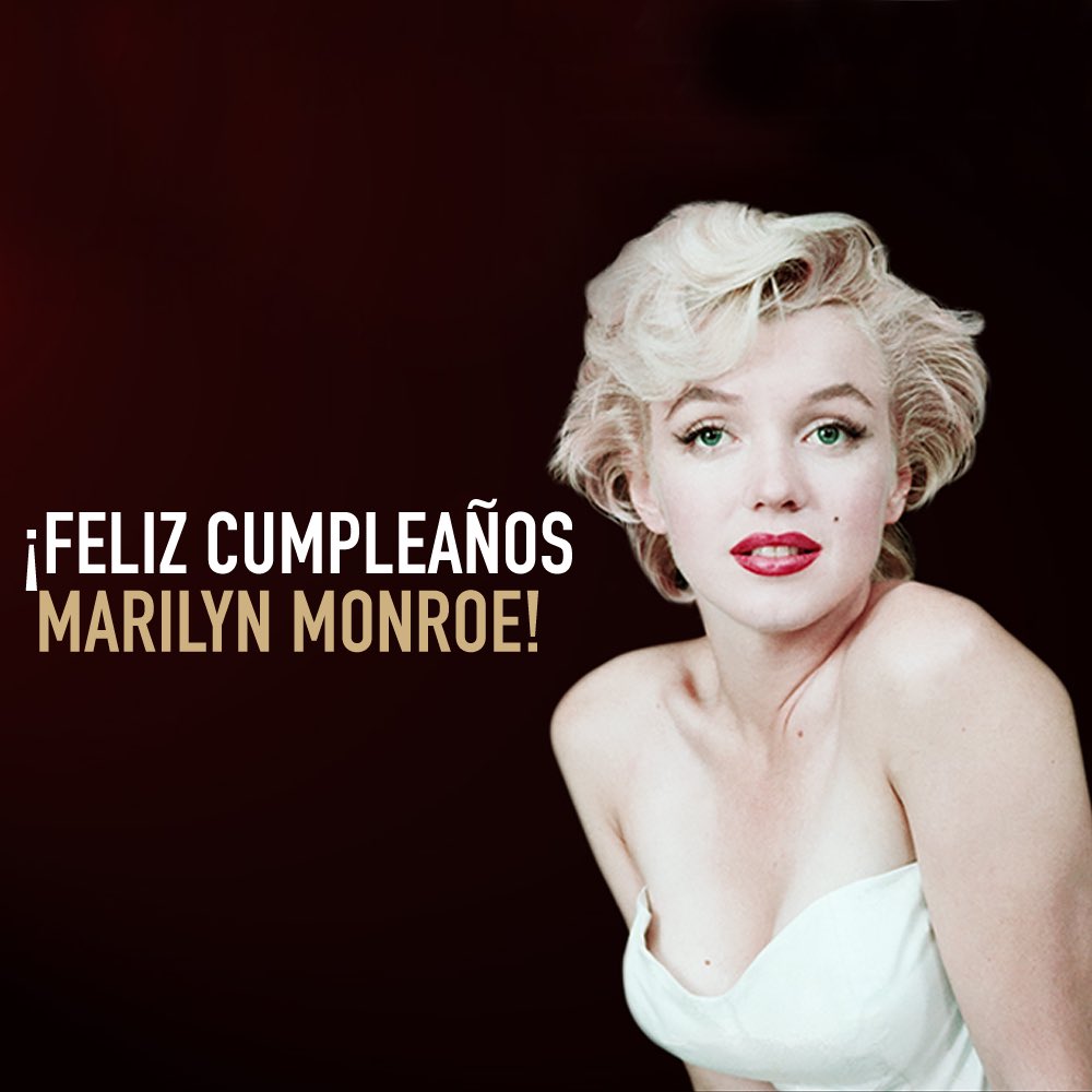 maxfactorpma's tweet photo. Hoy cumple años nuestra mayor inspiración. Le cantamos #HappyBirthday Miss Monroe HappyBirthday to you... https://t.co/YoSCLGIfL8