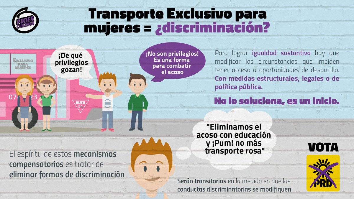 PoderIgualdad's tweet image. Por una vida libre de acoso #VotaPRD