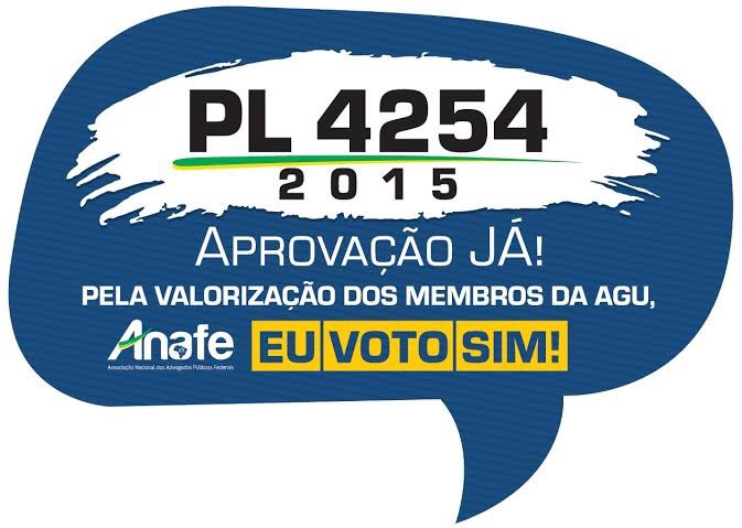 Advocacia Pública Federal pode avançar na defesa do estado brasileiro! #PL4254já #votoSIM <a href="/AdvocaciaGeral/">AGU</a>