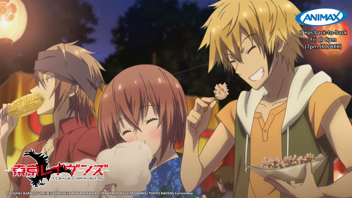 Tokyo Ravens” HarutoraxNatsume – My First Anime Review – Trendspotting  Paradoxes