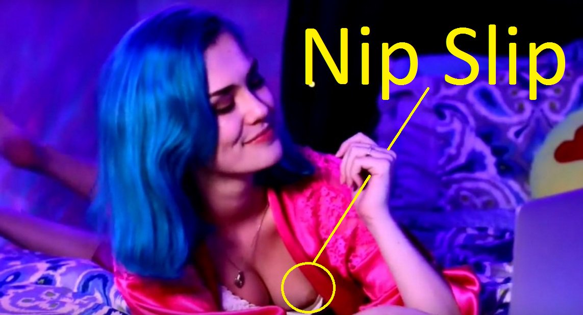 Media nip slip social Alinity Accidentally