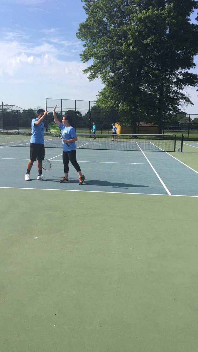 MsCPolanish's tweet photo. Tennis with the Teachers #mackpics #plowpics #CBVT https://t.co/uAAFWkC3UU
