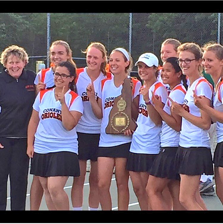 Congratulations State Champs!! #ConantPride #NHIAAtennis #LadyOrioles #Tennis