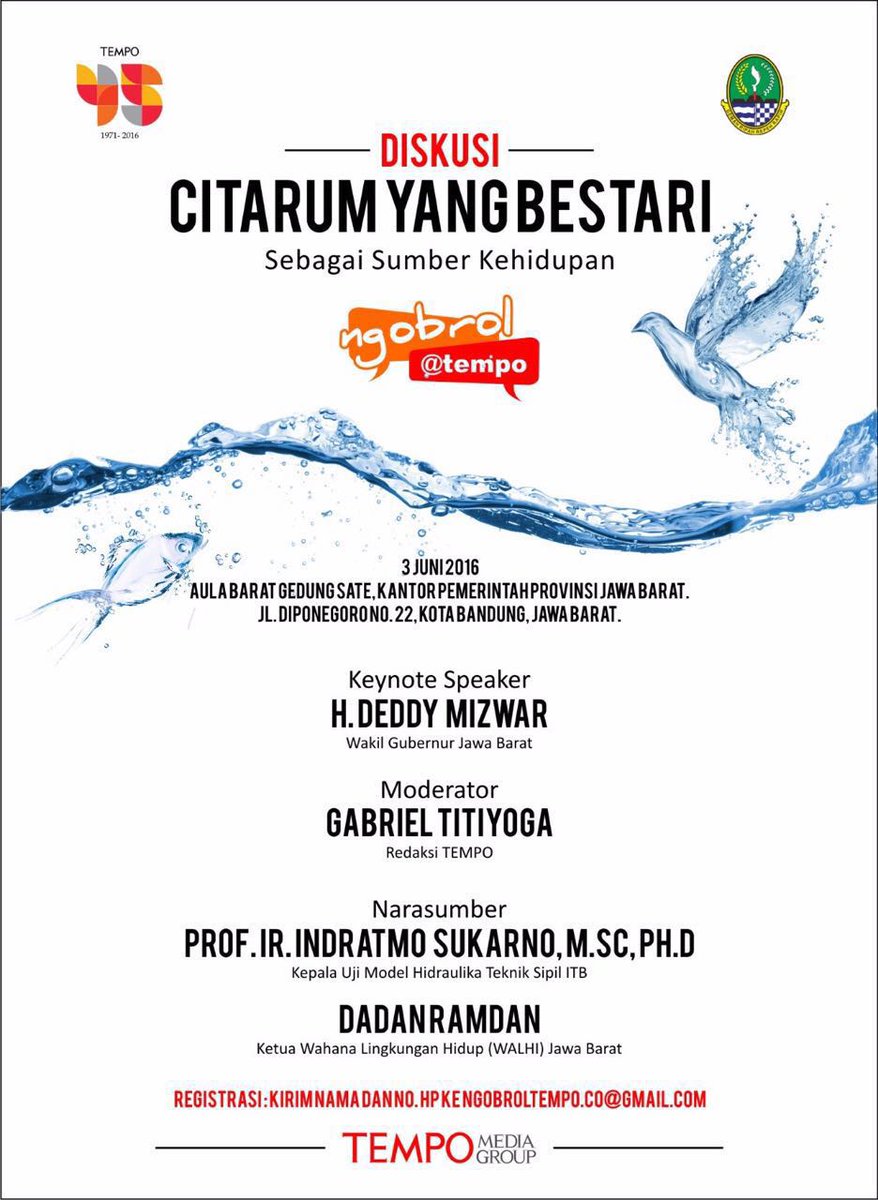 EnEnisa's tweet photo. Semoga ada rekomendasi utk Citarum yg lebih baik, tak sekadar wacana. https://t.co/u6669j6D8C