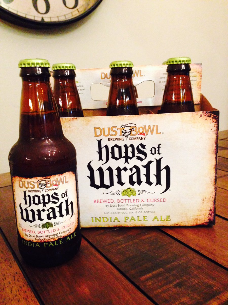 _CraftBeer's tweet photo. .@mustangpaulin Damn! That's a Good #Beer! 

@dustbowlbrew #HopsOfWrath https://t.co/Q68wwWMrXQ
