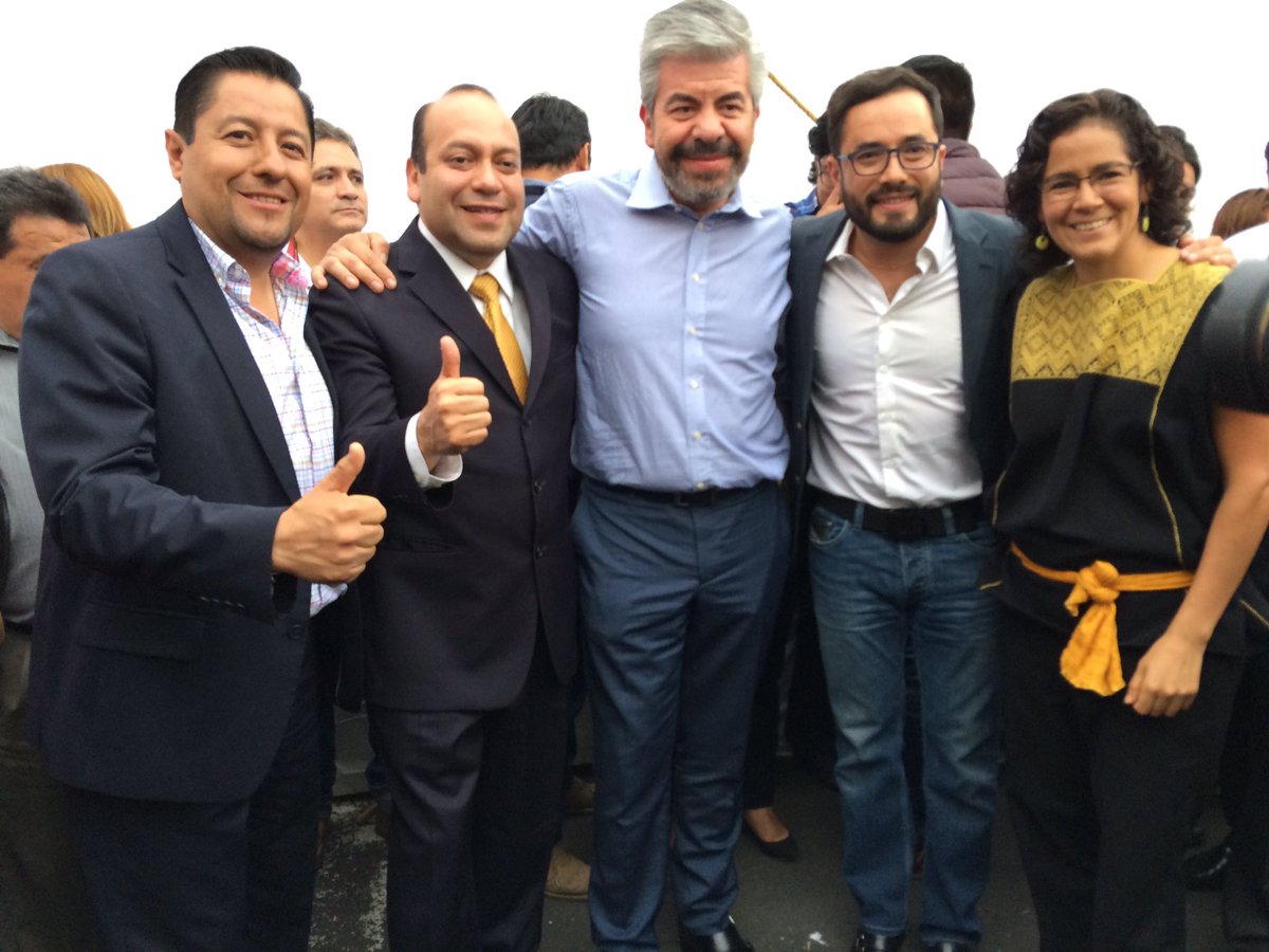 FNS_CDMX's tweet image. El PRD es diverso, tiene propuesta, igualdad y #PoderChilango :@vromog , durante cierre de campaña PRD MH