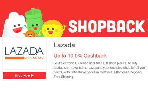 StuffOnLazada's tweet photo. Korang tau korang boleh dapat duit balik bila shopping kat #Lazada x? Cuba guna #Shobpack! https://t.co/IJ6SYJt0JF https://t.co/NWNtaJ9w1j