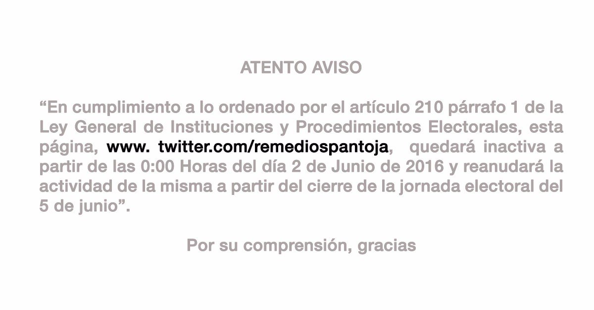 Remedios Pantoja tweet media