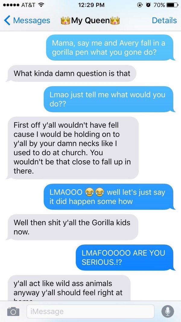 thefemaleboook's tweet image. Her mom is ruthless 😩😭