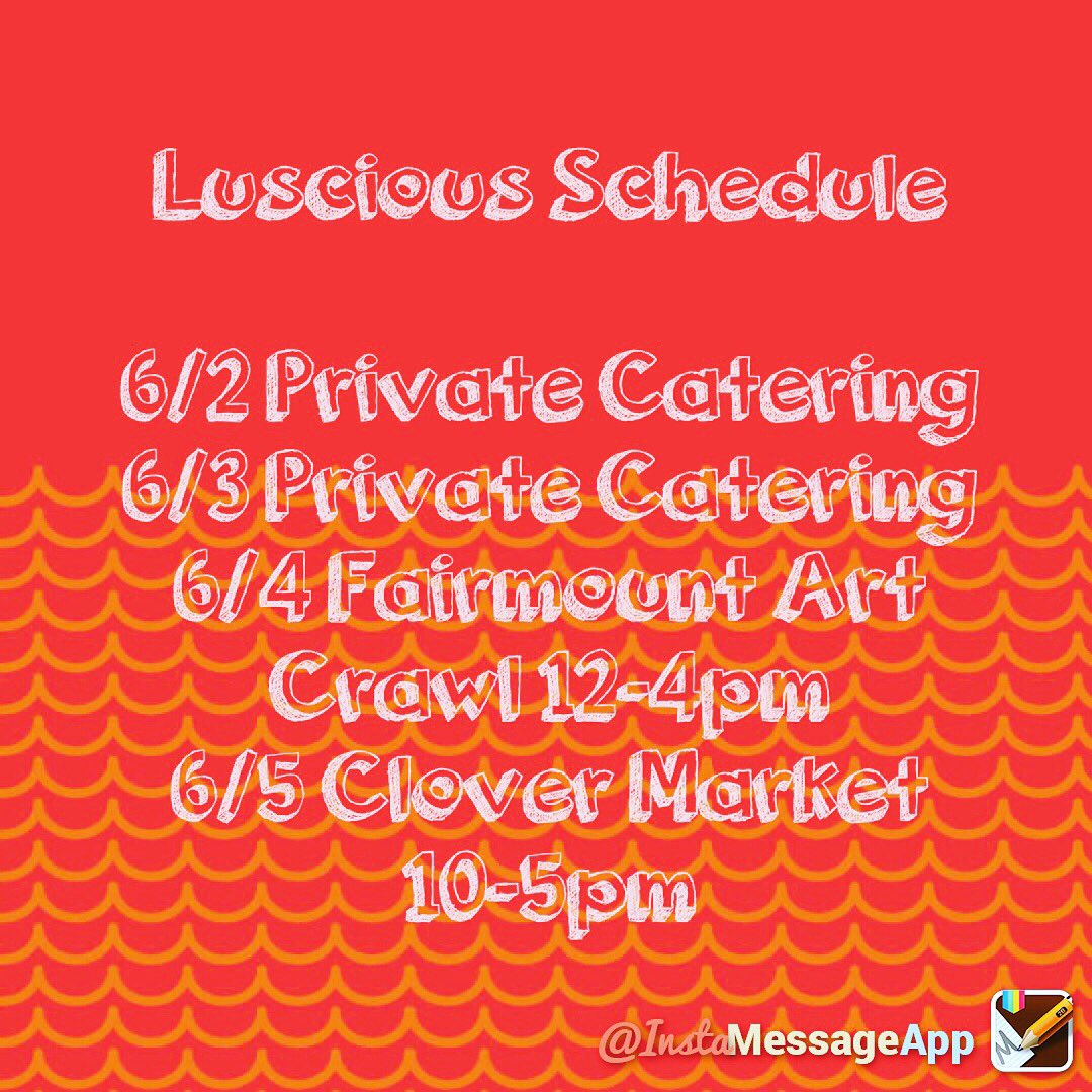 Luscious Bakery tweet media