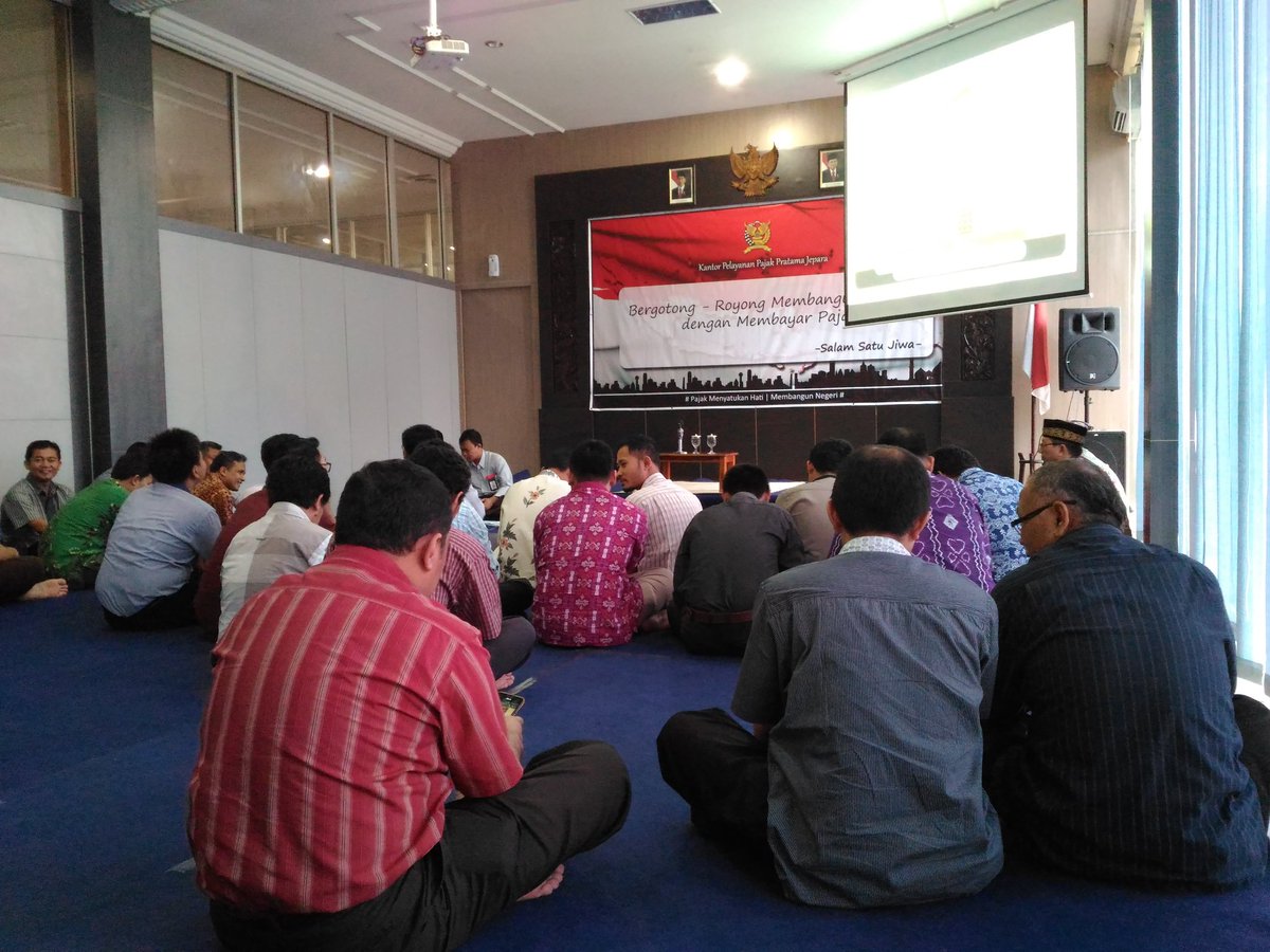 Acara siraman rohani menyambut bulan suci Ramadhan 1437 H. #PajakMilikBersama