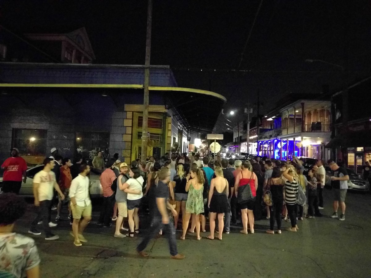 dave2wave's tweet image. Party on Frenchmen Street @NOLA