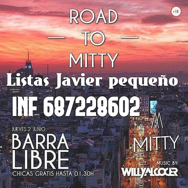 RRPP_kpt's tweet photo. HOY MITTY.

#LISTASMITTY #LISTASCATS

BARRA LIBRE 1-3

CHICAS 5
CHICOS 10

DECIR LISTAS JAVIER PEQUEÑO

INF687228602 https://t.co/WjFCyMtBeB