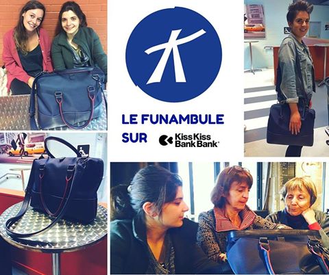 ISTEC_Paris's tweet photo. Mercredi 1er juin, le Funambule pointe le bout de sa anse ! #Triptikh @Kissbankers #ISTEC #incubateur #startup https://t.co/BOxf2kcmdH