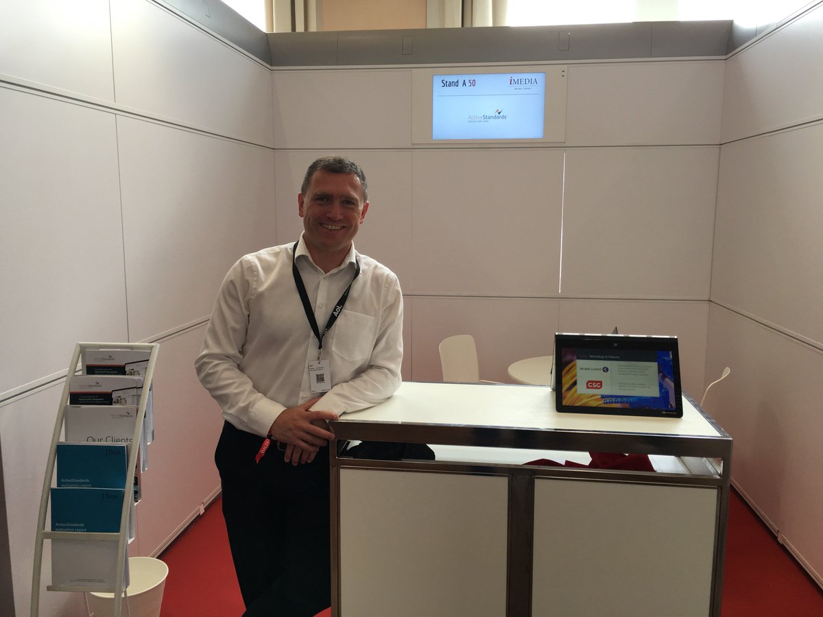 ActiveStandards's tweet image. Bonjour. We're at #iMediaSummit. Say hi to Greg to learn more about the SaaS platform for Digital Quality Management