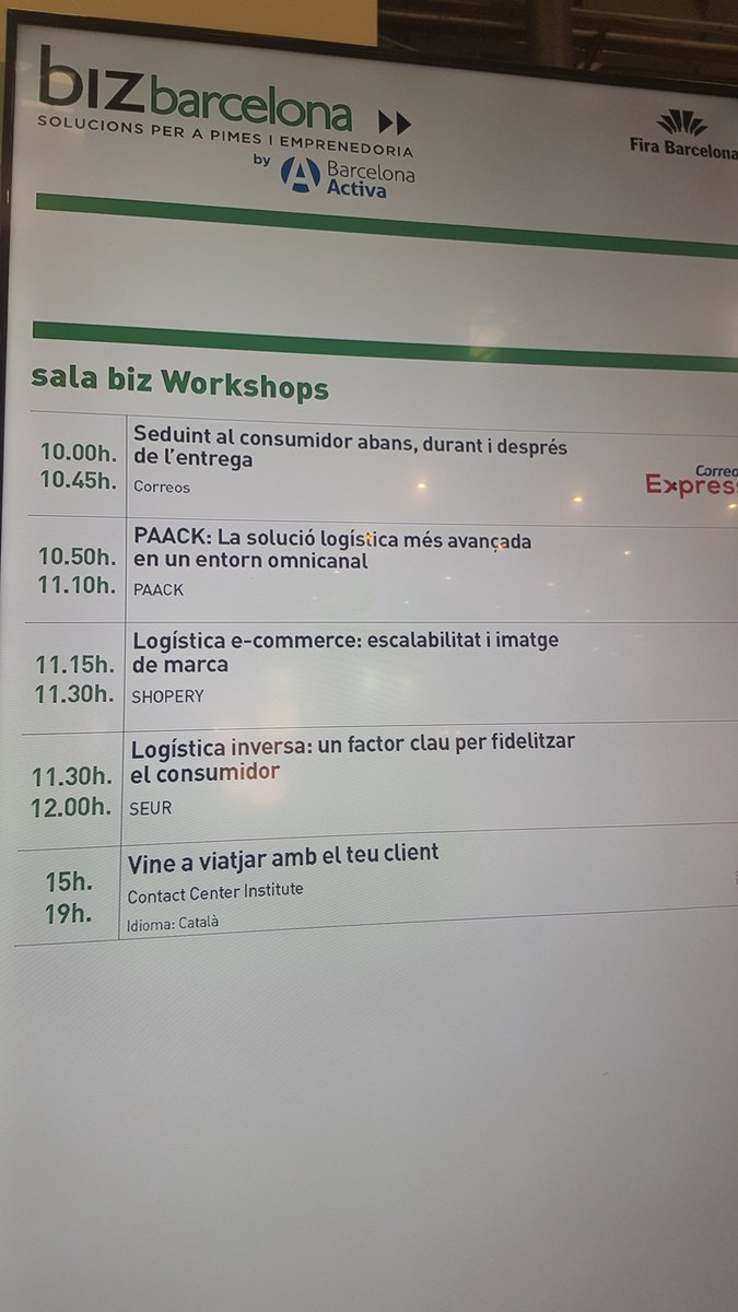 en 10 minutos <a href="/shopery_es/">Shopery</a> y <a href="/shipiussl/">Shipius</a>  hablamos en #BizBarcelona