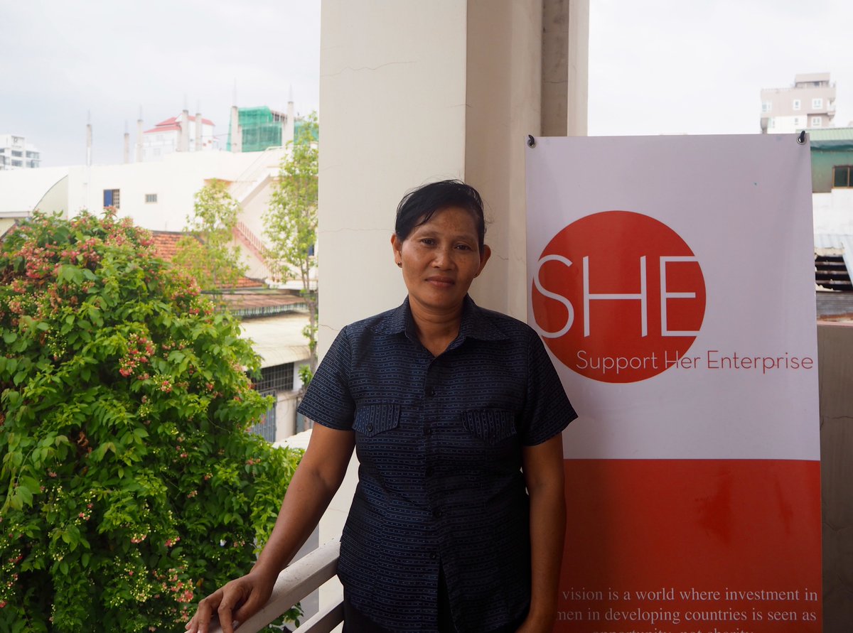We still have more incubator participants for you to meet - like Sophea who is empowering women to work from home!