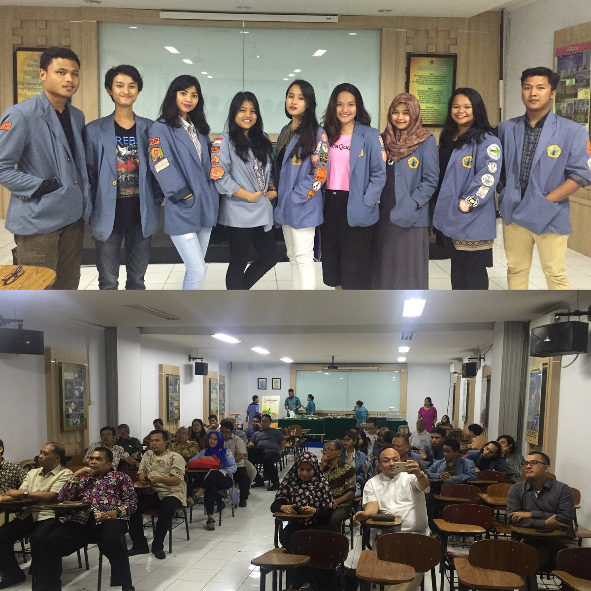 Menghadiri Silaturahmi Keluarga Besar FISIP menyambut bulan Ramadhan