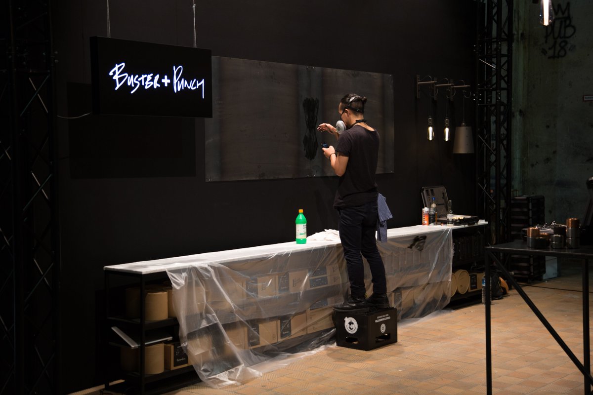 busterandpunch's tweet photo. Live art @dmyberlin come down and take a look!!! Artist: TWOONE #Busterandpunch #berlin #dmyberlin. https://t.co/mEEIBo3zEL