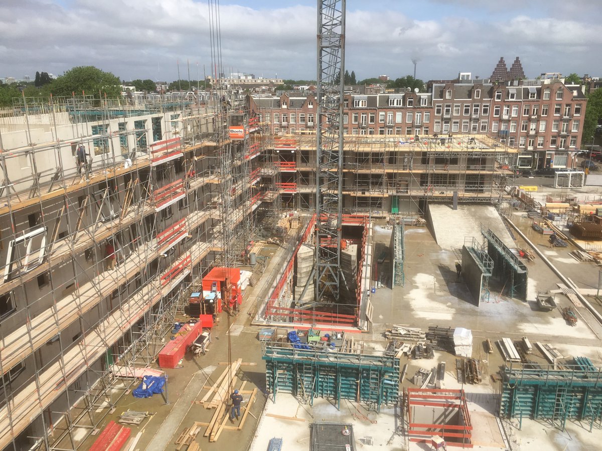 WendyBaars's tweet photo. Wederom een mooie foto van ons project #Kwintijn in #Amsterdam @VanWijnenGroep. Toen de zon nog scheen. https://t.co/oIIkRONdtV