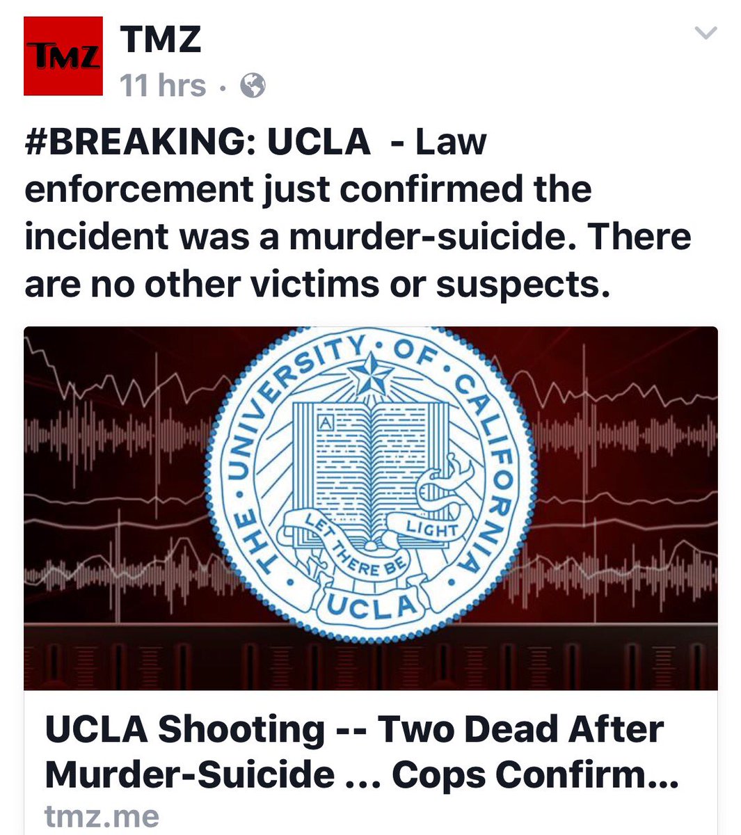 IvanGoldsmithMD's tweet photo. #Murder #Suicide at #UCLA https://t.co/JFqz86KzyD