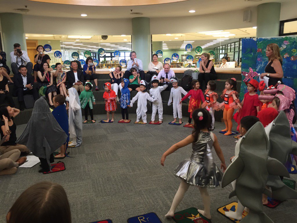 Pre Rec B AM class Spotlight--commotion in the ocean