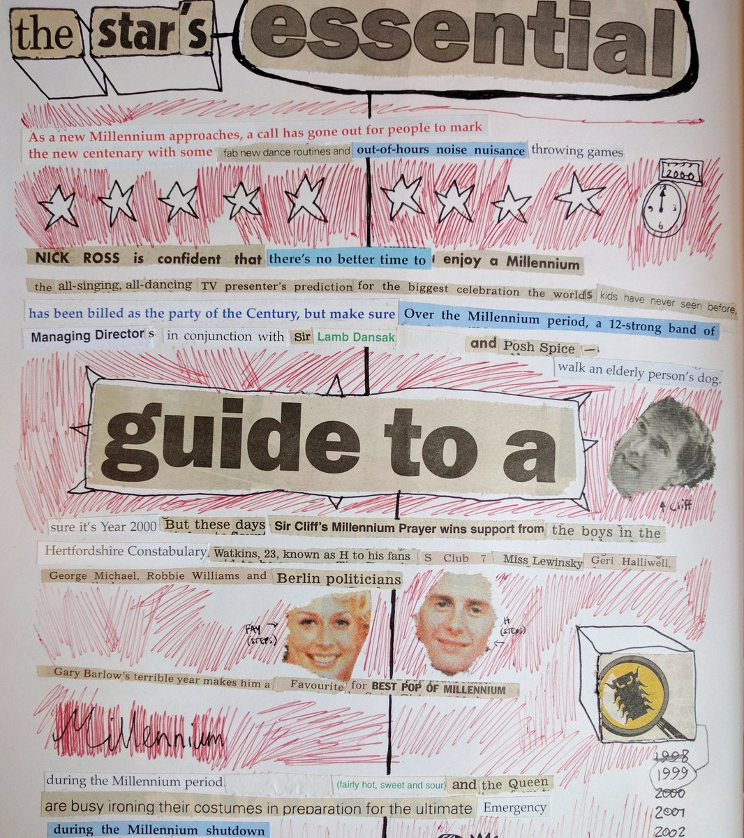 HeinzJunkins's tweet photo. 'Top Quiz' Sketch Book (1999) #PhysicalThings https://t.co/NJy8R8FyLY