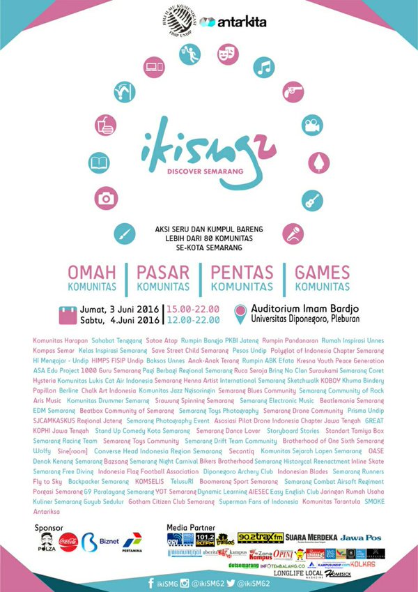 Yuk dtg &amp; Nonton kita perfom malam ini, ada lbh dr 80 komunitas se-Kota SMG, dmn lg kalo bukan di <a href="/ikiSMG2/">Iki Semarang</a>