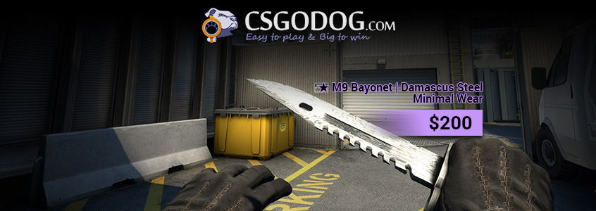 csgodog's tweet image. Want this ★ M9 Bayonet | Damascus Steel badly?Join #csgogiveaway csgodog.com/contents/givea…