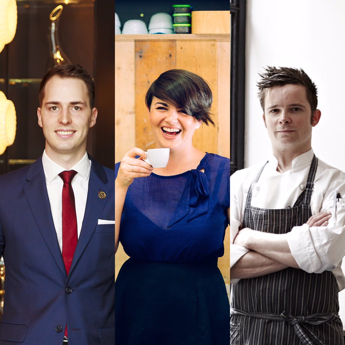 Melbfoodandwine's tweet photo. Congrats to our @Hostplus Hospitality Scholarship finalists! Cam Maher (@dinnerbyheston), @ElikaRowell &amp; @CJ_Dub. https://t.co/bu2frveIWH